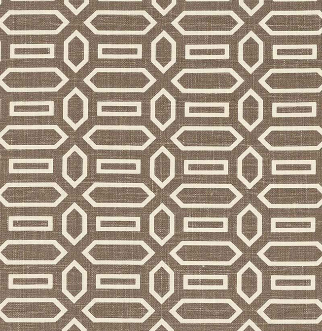 Schumacher Fabric Pavillion Berber Brown 176147 VEERE GRENNEY See Sample UNITED KINGDOM MEDIUM DUTY </p><p>Repeat: Horizontal: 2 1/2" (6CM) and Vertical: 1 5/8" (4CM) 52" (132CM) - My Fabric Connection -