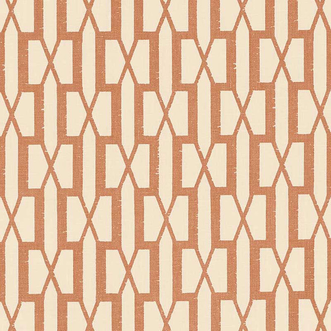 Schumacher Fabric Belvedere Burnt Orange 176116 VEERE GRENNEY See Sample UNITED KINGDOM MEDIUM DUTY </p><p>Repeat: Horizontal: 2 7/8" (7CM) and Vertical: 4" (10CM) 53 1/2" (136CM) - My Fabric Connection -