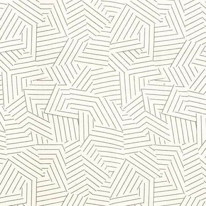 Schumacher Fabric Deconstructed Stripe Greige 176053 Miles-Redd 100% Linen Wyzenbeek 15,000 Horizontal: 13.5 and Vertical: 18 54 - My Fabric Connection -