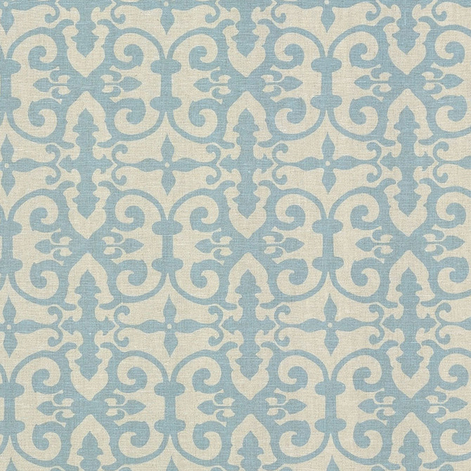 Schumacher Fabric Ferne Park Blue Fern001 VEERE GRENNEY I See Sample UNITED KINGDOM MEDIUM DUTY </p><p>Repeat: Horizontal: 8" (20CM) and Vertical: 8" (20CM) 47" (119CM) - My Fabric Connection -