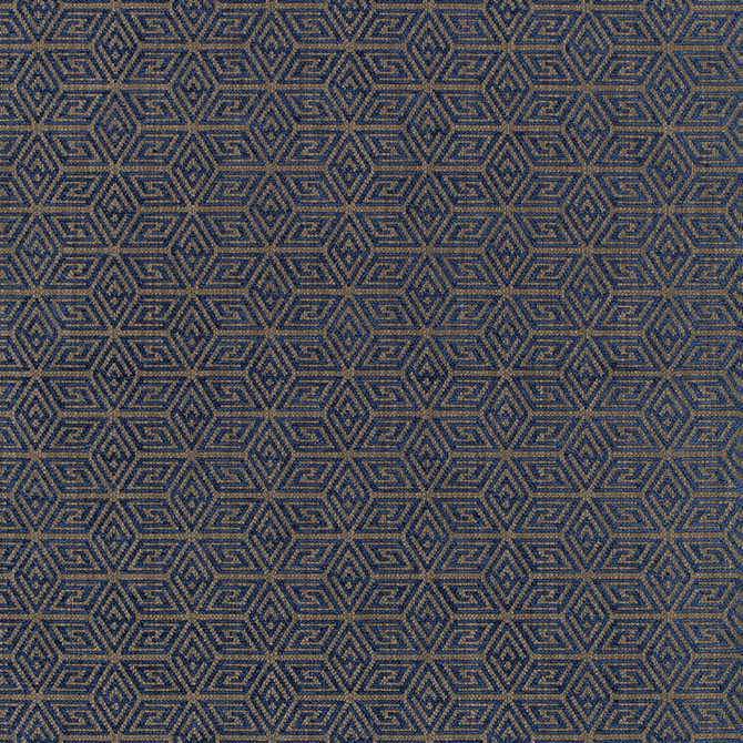 Schumacher Fabric Cosmati Chenille Ultramarine 68741 CHROMA SP14 VISCOSE 45% COTTON 35% ITALY MARTINDALE 25,000 </p><p>Repeat: Horizontal: 2 3/4" (7CM) and Vertical: 2 7/8" (7CM) 55 - My Fabric Connection -