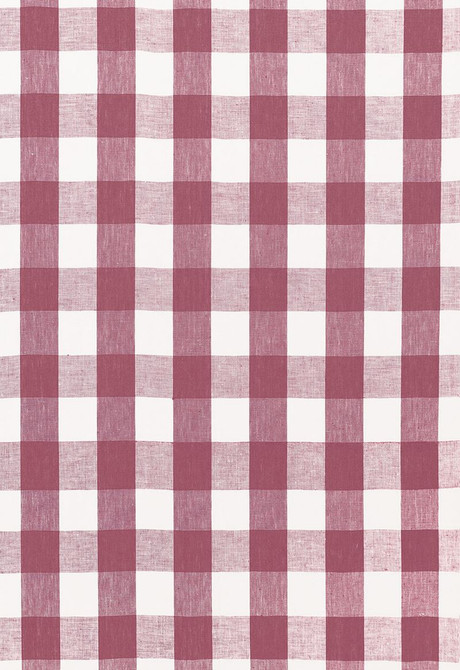 Schumacher Fabric Key West Check Parma 68010 Calypso 100% Linen Martindale 8,000 Horizontal: 4.125 and Vertical: 4.125 54 - My Fabric Connection -