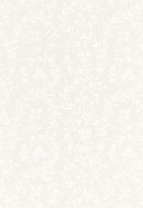 Schumacher Fabric Fiorentina Embroidery Ivory 67820 Firenze-Sheers 60% Linen, 40% Spun - Horizontal: 16.75 and Vertical: 15.125 50.75 - My Fabric Connection -
