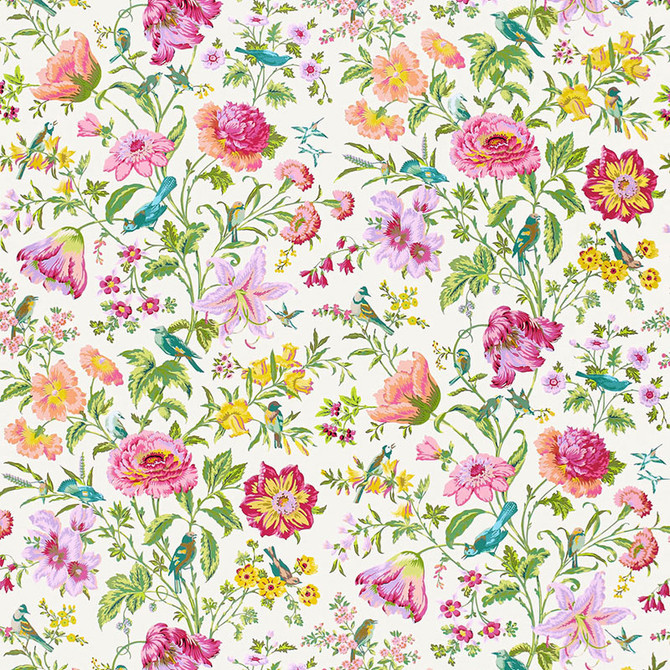 Schumacher Fabric Avondale Floral Meadow 175220 CLASSIC PRINTS NBK See Sample UNITED KINGDOM MEDIUM DUTY </p><p>Repeat: Horizontal: 27" (69CM) and Vertical: 52" (132CM) 54" WIDE (137CM) - My Fabric Connection -