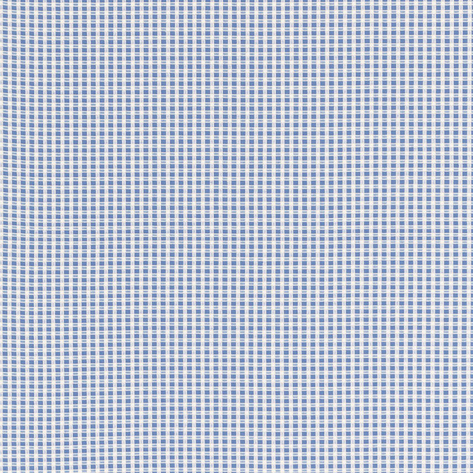 Schumacher Fabric Aruba Check Cornflower 68041 CALYPSO PLAIDS & CHECKS See Sample INDIA HEAVY DUTY </p><p>Repeat: Horizontal: 3/8" (1CM) and Vertical: 3/8" (1CM) 53" WIDE (135CM) - My Fabric Connection -