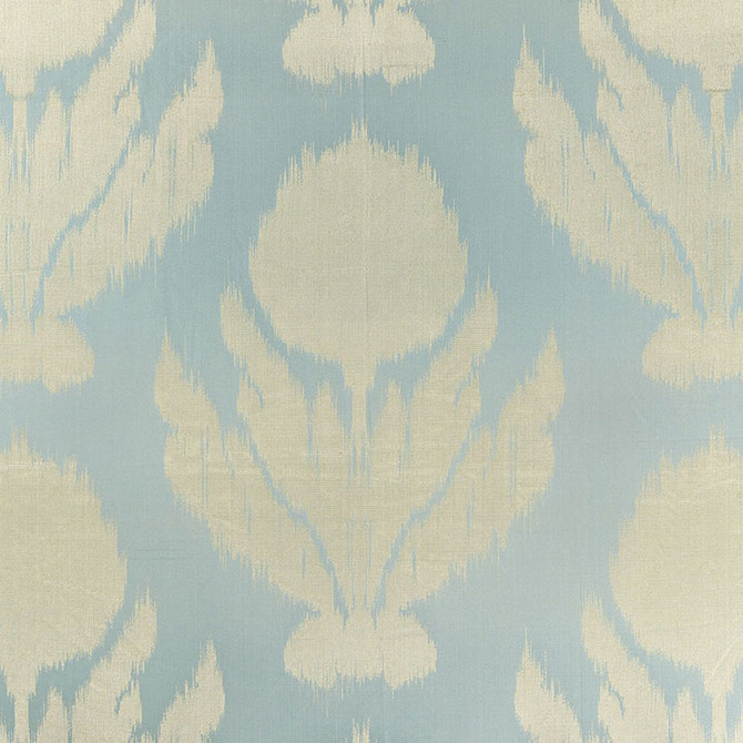 Schumacher Fabric Agra Silk Weave Opal 65850 PALAZZO SILK 100% INDIA WYZENBEEK 7,000 </p><p>Repeat: Horizontal: 13 1/2" (34CM) and Vertical: 23" (58CM) 54 - My Fabric Connection -