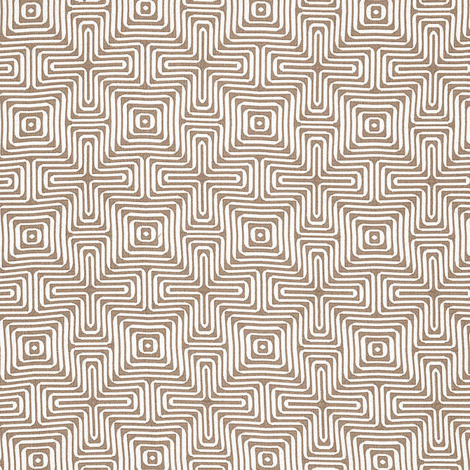 Schumacher Fabric Amazing Maze Sand 65323 TRINA TURK See Sample UNITED STATES OF AMERICA MEDIUM DUTY </p><p>Repeat: Horizontal: 6 3/8" (16CM) and Vertical: 6 3/8" (16CM) 51" WIDE (130CM) - My Fabric Connection -