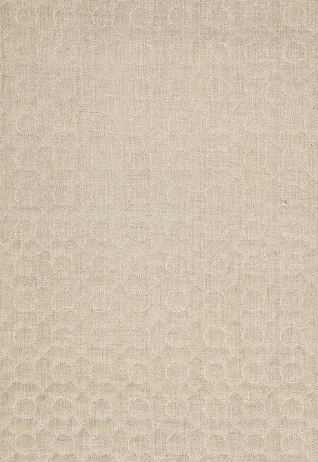 Schumacher Fabric Arles Embroidery Greige 65000 Au-Naturel 54% Linen, 24% Polyester, 16% Cotton, 6% Viscose Martindale 5,000 Horizontal: 1.375 and Vertical: 1.375 50.5 - My Fabric Connection -