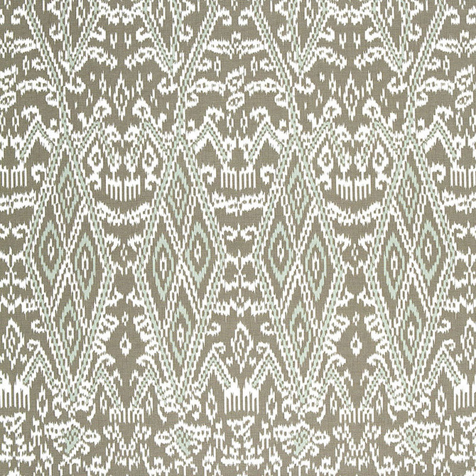 Schumacher Fabric Maya Ikat Print Greige 174751 AU NATUREL COTTON 100% ITALY </p><p>Repeat: Horizontal: 13 1/4" (34CM) and Vertical: 34 3/4" (88CM) 53 - My Fabric Connection -