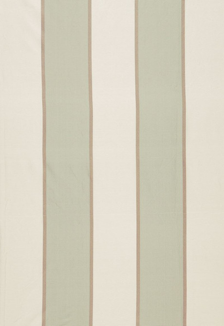 Schumacher Fabric Montebello Stripe Pearl 64781 Chroma 100% Polyester Wyzenbeek 5,000 Horizontal: 9.125 and Vertical: - 54.875 - My Fabric Connection -