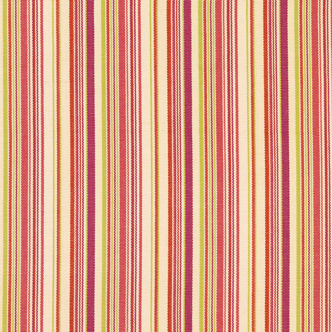 Schumacher Fabric Malibu Stripe Cerise 63450 CHROMA COTTON 100% INDIA WYZENBEEK 6,000 </p><p>Repeat: Horizontal: 4" (10CM) and Vertical: 54.5 - My Fabric Connection -