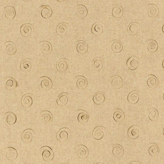 Schumacher Fabric Curlicue Camel 55362 Palazzo 2.75" - My Fabric Connection -