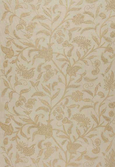 Schumacher Fabric Amagansett Linen Crewel Ecru 54191 - 60% Linen, 40% Wool Wyzenbeek 14,000 Horizontal: 52 and Vertical: 34 54 - My Fabric Connection -