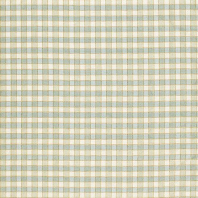 Schumacher Fabric Ingrid Silk Check Seaspray 3453003 Chroma 1.0" - My Fabric Connection -