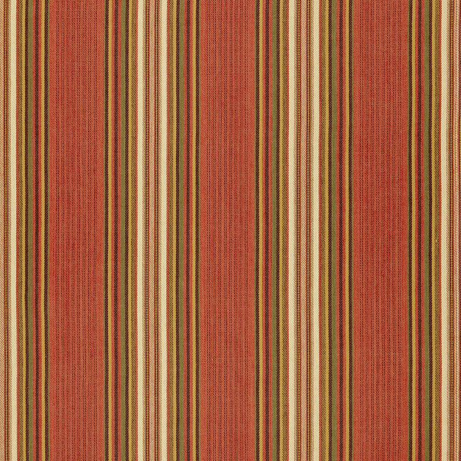 Schumacher Fabric Hamel Stripe Brick 3422003 CHROMA COTTON 100% INDIA WYZENBEEK 9,000 </p><p>Repeat: Horizontal: 8 7/8" (23CM) and Vertical: 54 - My Fabric Connection -