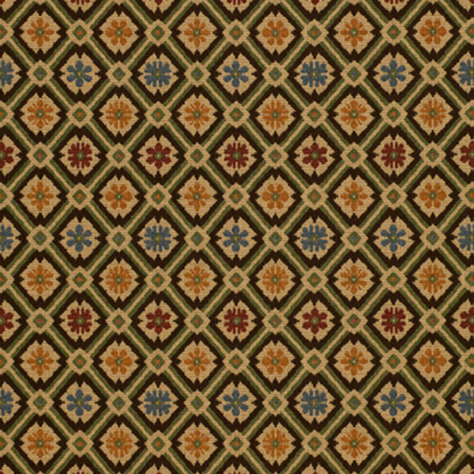 Schumacher Fabric Savonnerie Tapestry Mallard 25301 CLASSIC WOVENS II COTTON 94% SPUN RAYON 6% FRANCE WYZENBEEK 30,000 </p><p>Repeat: Horizontal: 5 7/8" (15CM) and Vertical: 6 1/4" (16CM) 59 - My Fabric Connection -