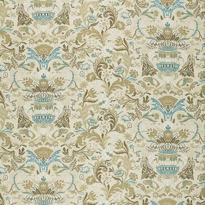 Schumacher Fabric Egerton Tapestry Print Almond 173622 CLASSIC PRINTS See Sample FRANCE . </p><p>Repeat: Horizontal: 28 3/4" (73CM) and Vertical: 23 5/8" (60CM) 57 1/2" WIDE (146CM) - My Fabric Connection -