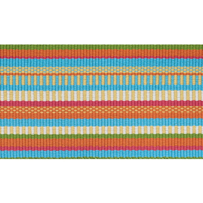 Schumacher Trim Primavera Tape Wide Marigold 75992 INDOOR/OUTDOOR PRINTS & WOVENS III See Sample UNITED KINGDOM - </p><p>Repeat: Horizontal: 1/8" (0CM) and Vertical: - 3" (8CM) - My Fabric Connection -