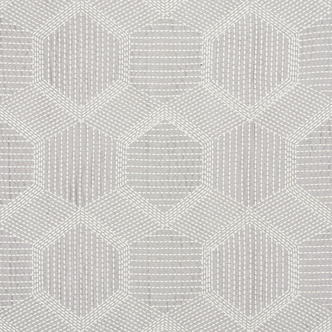 Schumacher Fabric Tortuga Embroidery Grey 73201 AU NATUREL See Sample INDIA - </p><p>Repeat: Horizontal: 12 1/4" (31CM) and Vertical: 14 3/4" (37CM) 49 1/2" (126CM) - My Fabric Connection -