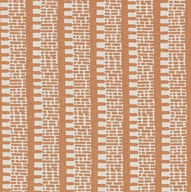 Schumacher Fabric Kiosk Burnt Orange 176136 Veere Grenney 2.75" - My Fabric Connection -