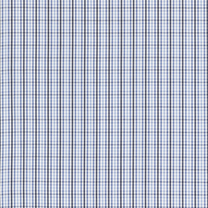 Schumacher Fabric Bahama Check Cornflower 68052 CALYPSO PLAIDS & CHECKS See Sample INDIA MEDIUM DUTY </p><p>Repeat: Horizontal: 1 3/8" (3CM) and Vertical: 1 3/8" (3CM) 54 1/4" WIDE (138CM) - My Fabric Connection -