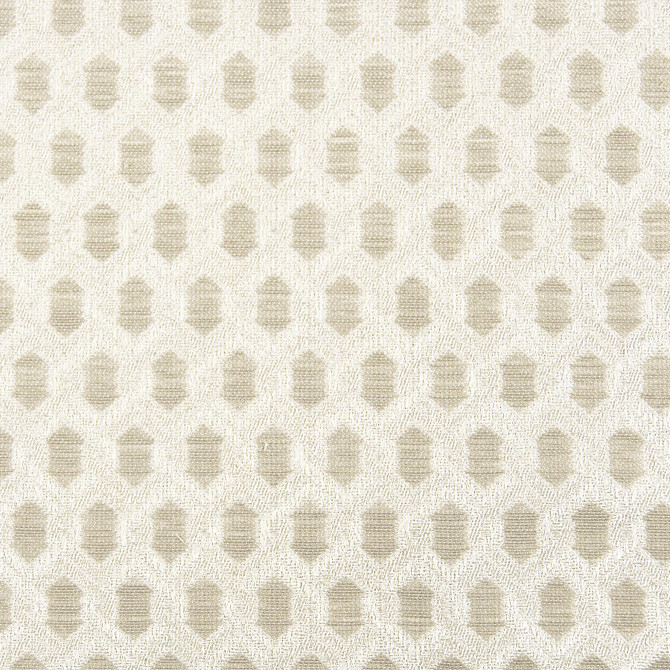 Stout Fabric Finch 2 Taupe COLOR MY WINDOW OATMEAL/PARCHMENT 67%POL 33%COT INDIA Horizontal: 0.75 and Vertical: 1.5 55 in - My Fabric Connection -
