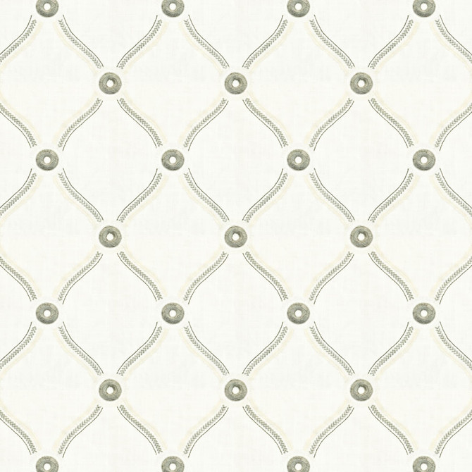 Stout Fabric Rajah 1 Granite Fabric INDIA </p><p>Repeat: H: 7.375, V: 9.000 51.5 in - My Fabric Connection -
