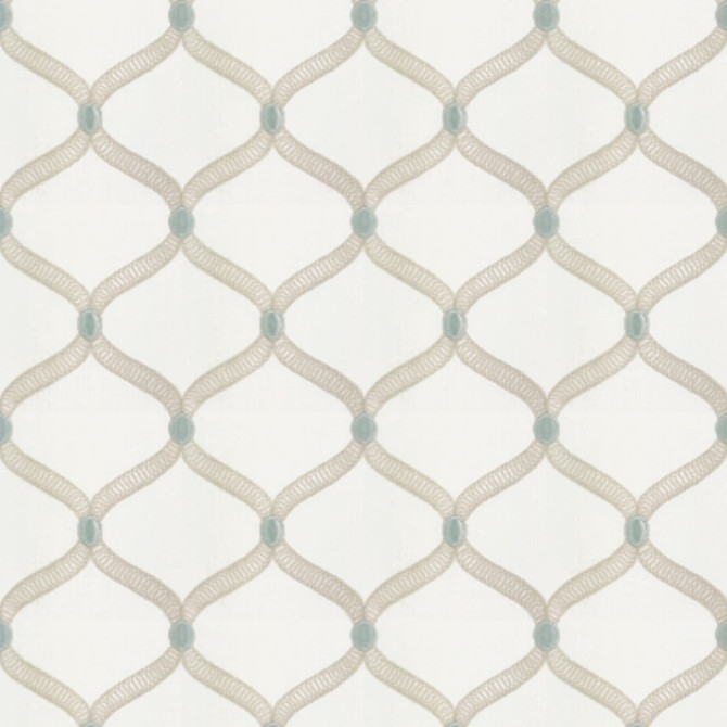 Stout Fabric Ferry 2 Opal Color My Window Opal/Federal 73% Cotton 27% Polyester Rayon Embroidery INDIA FLAME RETARDANT-U.F.A.C. CLASS 1 (OR A) FLAME RETARDANT-N.F.P.A. 260A CLASS 1 CATB 117-2013 WYZENBEEK 12 000 DOUBLE RUB WEAR TEST (MEDIUM DUTY) Horizontal: 3.75 and Vertical: 4.25 52.5 in - My Fabric Connection -