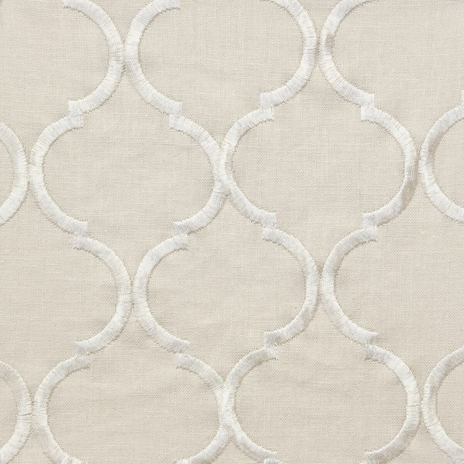 Stout Fabric Irvine 1 Birch RAINBOW LIBRARY PEARL/PARCHMENT 55%LIN 45%SVI %VEMB CHINA Horizontal: 3.25 and Vertical: 3.75 47 in - My Fabric Connection -