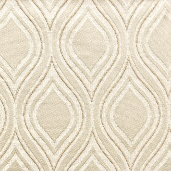 Stout Fabric Verve 2 Bamboo COLOR MY WINDOW ALABASTER/PARCHMENT 100%POL INDIA Horizontal: 3.375 and Vertical: 6.125 54 in - My Fabric Connection -