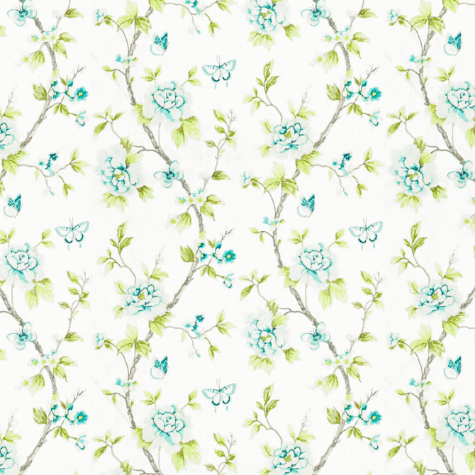 Stout Fabric Galena 2 Peacock Color My Window Opal/Federal 52% Polyester 48% Cotton Viscose Embroidery INDIA FLAME RETARDANT-U.F.A.C. CLASS 1 (OR A) FLAME RETARDANT-N.F.P.A. 260A CLASS 1 CATB 117-2013 WYZENBEEK 12 000 DOUBLE RUB WEAR TEST (MEDIUM DUTY) Horizontal: 17.125 and Vertical: 18.875 51.5 in - My Fabric Connection -