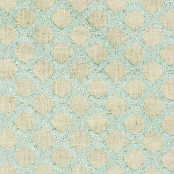 Stout Fabric Accurate 2 Shoreline Comfortable Living Seamist/Aqua 70% Polyester 30% Linen Embroidery INDIA CATB 117-2013 FLAME RETARDANT-U.F.A.C. CLASS 1 (OR A) WYZENBEEK 43 000 DOUBLE RUB WEAR TEST (HEAVY DUTY) Horizontal: 1.375 and Vertical: 1.25 52 in - My Fabric Connection -