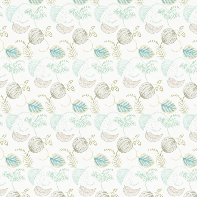 Stout Fabric Faze 1 Shoreline Rainbow Library Mineral/Seamist 100% Cotton Rayon Embroidery INDIA WYZENBEEK 5 000 DOUBLE RUB WEAR TEST Horizontal: 6.75 and Vertical: 16.5 54 in - My Fabric Connection -