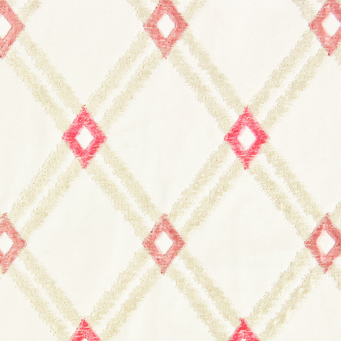 Stout Fabric Smooth 1 Springtime RAINBOW LIBRARY CORAL/BLOSSOM 100%COT %BEMB INDIA FLAME RETARDANT-N.F.P.A. 701 SMALL SCALE Horizontal: 3.125 and Vertical: 4.375 51 in - My Fabric Connection -