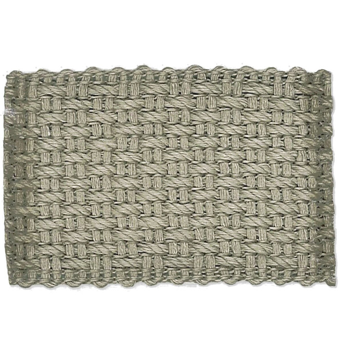 Stout Trim Marden 8 Flint NEW WORLD TAPES & BORDERS 100%LIN ITALY </p><p>Repeat: 0 1.63 in - My Fabric Connection -