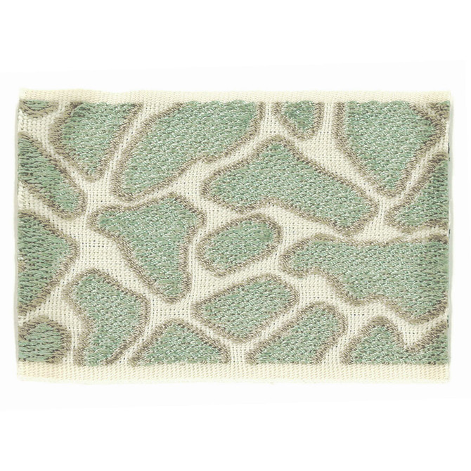 Stout Trim Bobcat 2 Sage Trim CHINA </p><p>Repeat: H: 7.250, V: 0.000 2.75 in - My Fabric Connection -