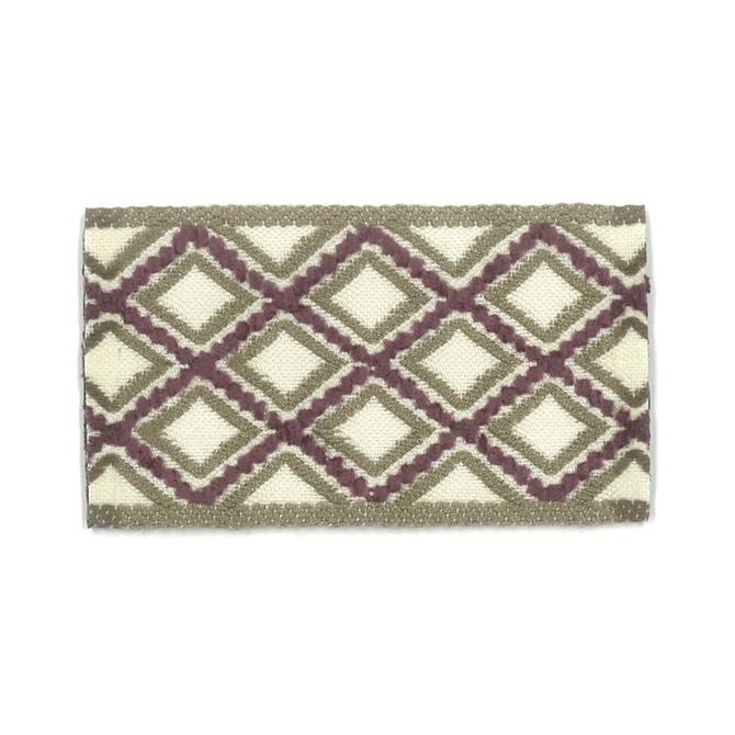 Stout Trim Cooke 7 Aubergine NEW WORLD TRIM VOLUME II 93%SVI 7%POL FRANCE Horizontal: 1 and Vertical: 0 1.88 in - My Fabric Connection -