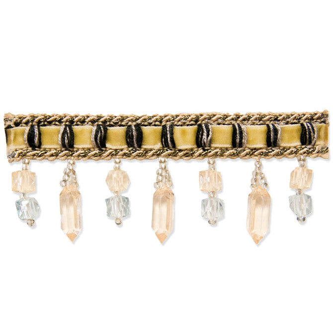 Stout Trim Chagall 3 Smoke ENCHANTMENT TRIM 82%ACR 14%POL 4%COT CHINA Horizontal: 0 and Vertical: 0 0 in - My Fabric Connection -