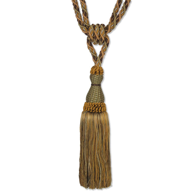 Stout Trim Pennant 51 Khaki Art Of Design Trim Accessories 57% Spun Viscose 43% Cotton CHINA Horizontal: 0 and Vertical: 0 11 in - My Fabric Connection -