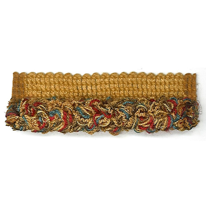 Stout Trim Brayton 2 Multi Just Cords 67% Spun Viscose 23% Acrylic 6% Nylon 4% Polyester ITALY Horizontal: 0 and Vertical: 0 0.38 in - My Fabric Connection -