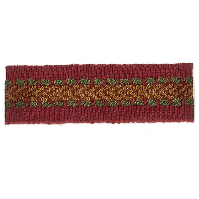 Stout Trim Potter 11 Wine ART OF DESIGN TRIM-2 TAPES 100%SVI CHINA </p><p>Repeat: 0 1 in - My Fabric Connection -
