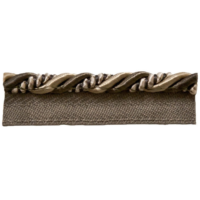 Stout Trim Quay 3 Mushroom AMBIANCE TRIM 57%COT 37%SVI 6%POL CHINA </p><p>Repeat: 0 0.13 in - My Fabric Connection -