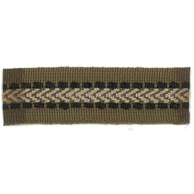 Stout Trim Potter 36 Carbon ART OF DESIGN TRIM-2 TAPES 100%SVI CHINA Horizontal: 0.000 and Vertical: 0.000 1 in - My Fabric Connection -