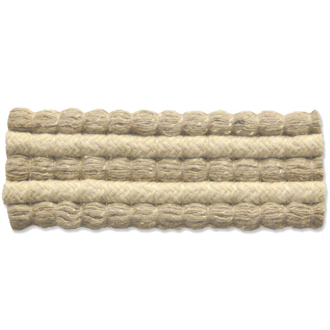 Stout Trim Ottoman 2 Sandune Trim INDIA </p><p>Repeat: H: 0.000, V: 0.000 1.38 in - My Fabric Connection -