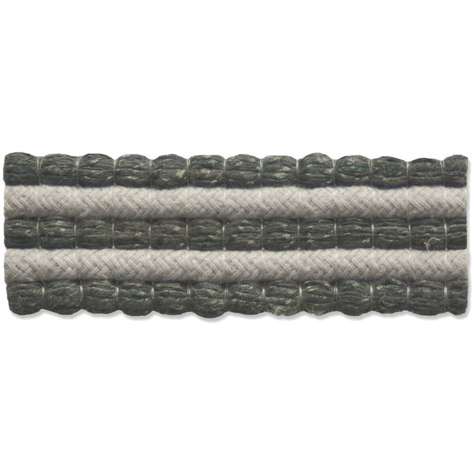 Stout Trim Ottoman 5 Smoke Trim INDIA </p><p>Repeat: H: 0.000, V: 0.000 1.38 in - My Fabric Connection -