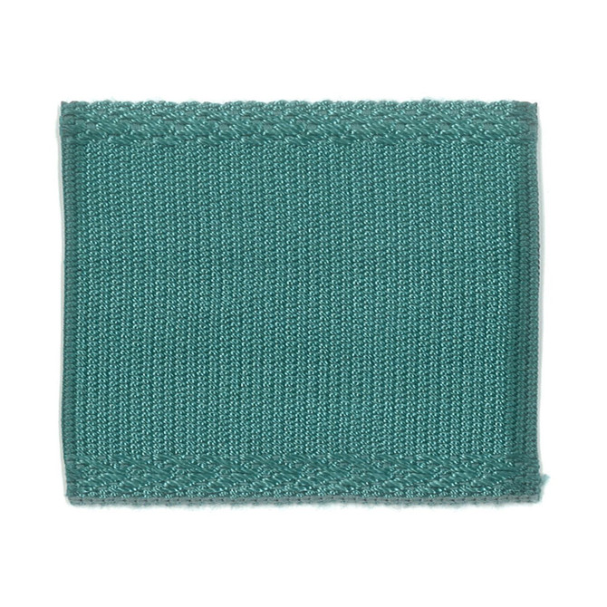 Stout Trim Lafront 24 Caribbean Perfect Accent Trim 99% Spun Viscose 1% Polyester CHINA Horizontal: 0 and Vertical: 0 1.5 in - My Fabric Connection -