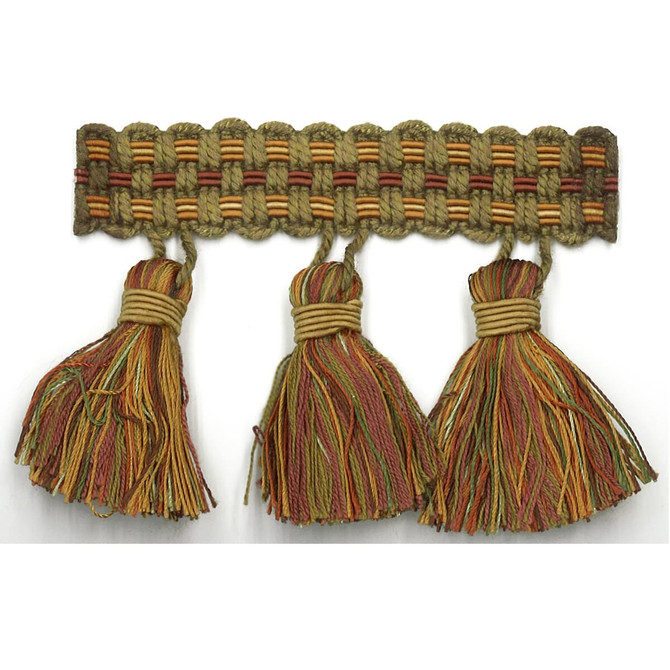 Stout Trim Sponsor 39 Autumn ART OF DESIGN TRIM-2 TASSEL FRINGE 100%SVI CHINA Horizontal: 0 and Vertical: 0 3 in - My Fabric Connection -