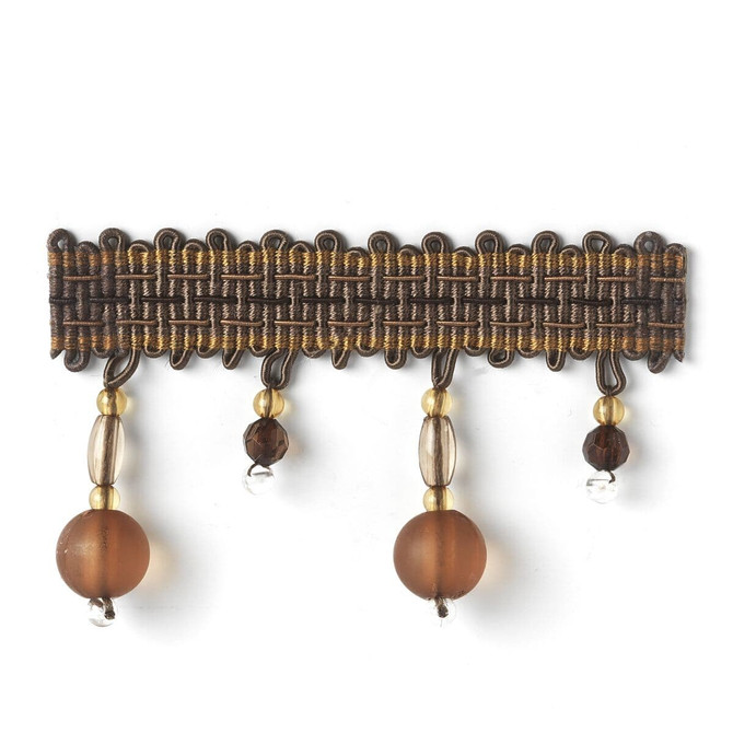 Stout Trim Faith 5 Cafe BEDAZZLE TRIM 48%SVI 37%COT 15%POL CHINA Horizontal: 0.000 and Vertical: 0.000 2 in - My Fabric Connection -