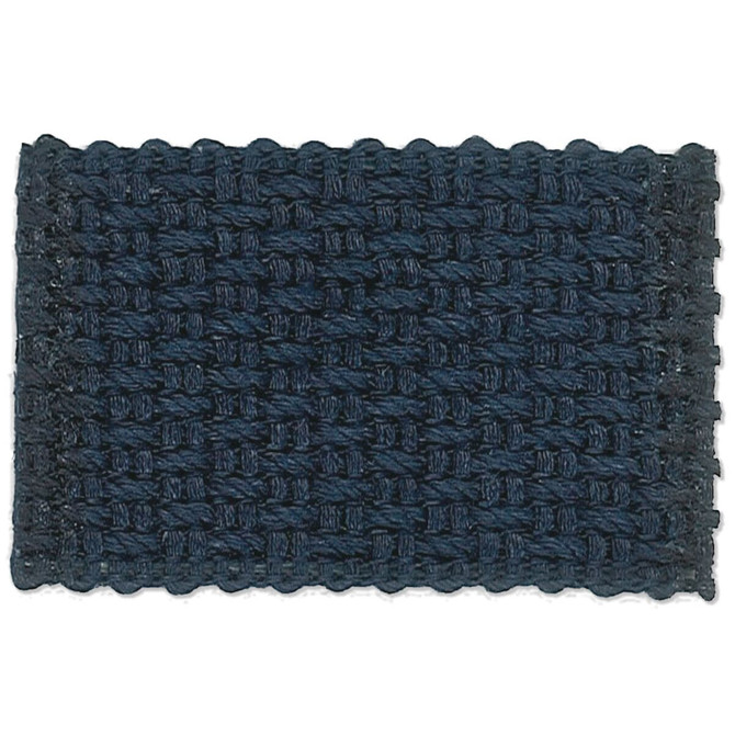 Stout Trim Marden 16 Navy NEW WORLD TAPES & BORDERS 100%LIN ITALY </p><p>Repeat: 0 1.63 in - My Fabric Connection -