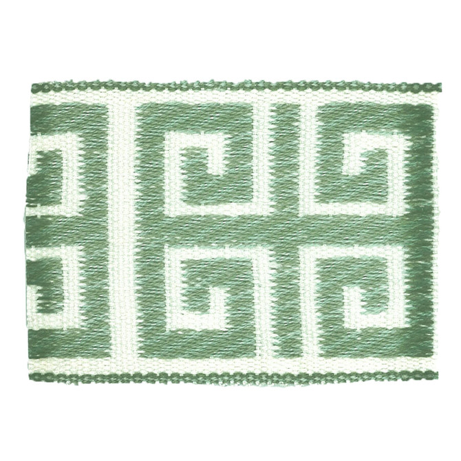 Stout Trim Cecelia 2 Seaspray MOONDUST TRIM 50%SVI 50%LIN CHINA Horizontal: 0 and Vertical: 0 2.25 in - My Fabric Connection -